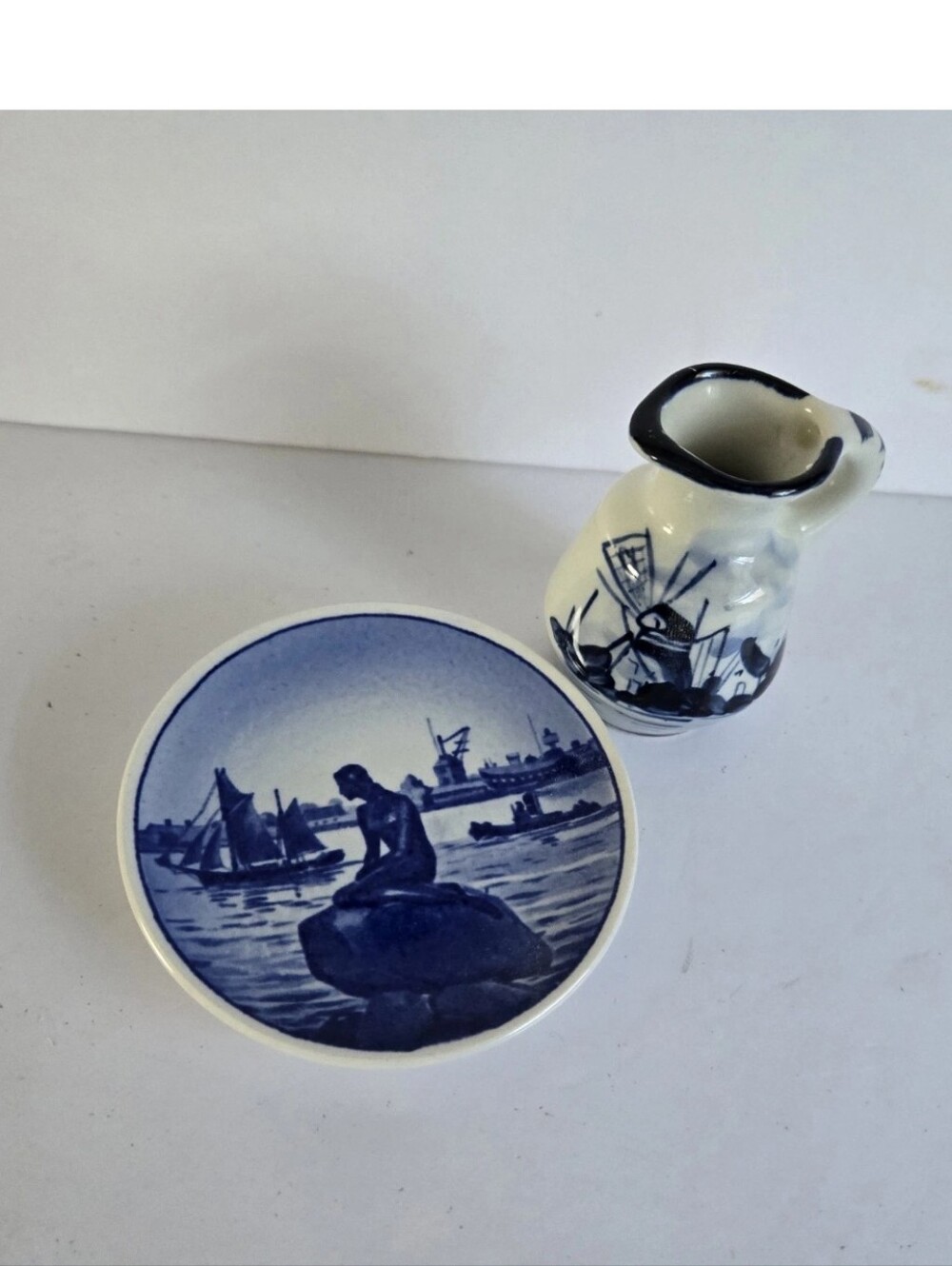 Royal Copenhagen Delft Miniature Lot Vintage